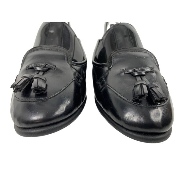 Aerosoles  Brooks Black Tassel Loafers Ballet Flats Size 8.5 New - Picture 9 of 12